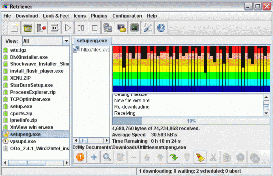  Retriever Download Manager 2.1