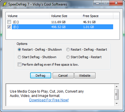  SpeeDefrag 7.1