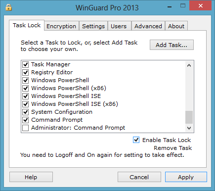 Скриншот WinGuard Pro 7.7.8