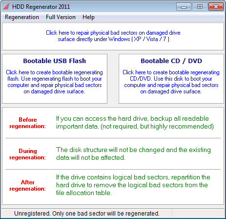  HDD Regenerator 2011