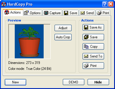 Скриншот HardCopy Pro 3.3.3