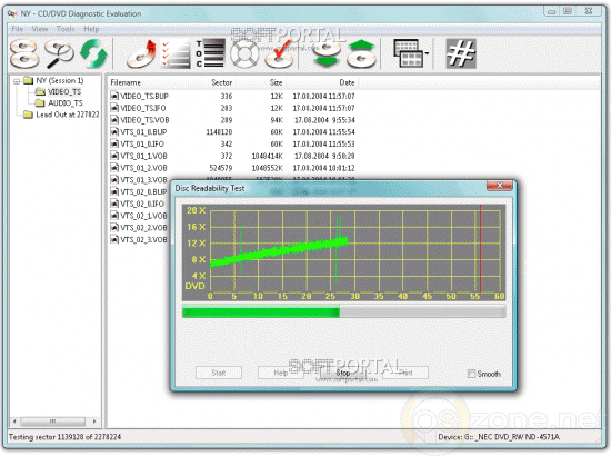  CD/DVD Diagnostic 3.2.15