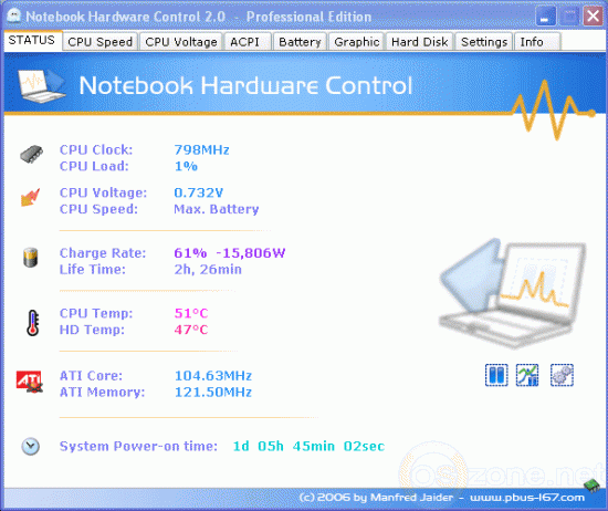  Notebook Hardware Monitor 2.0 PR 6