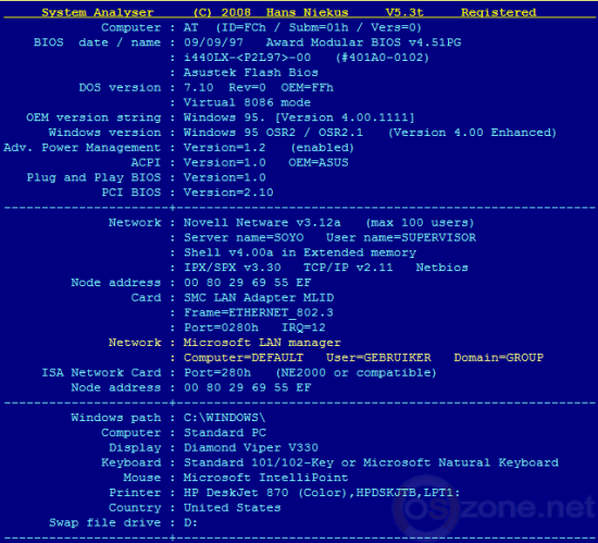  System Analyser 5.3x