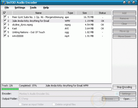  ImTOO Audio Encoder 2.1