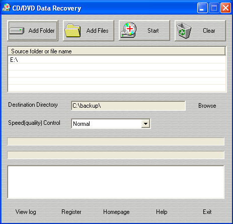  CD/DVD Data Recovery 1.1