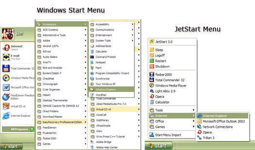 Скриншот JetStart 4.4