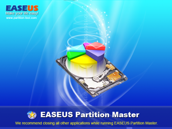 Скриншот EASEUS Partition Master Home Edition 7.1.1