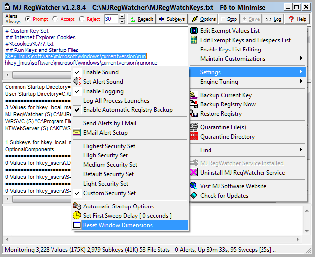  MJ Registry Watcher 1.2.8.5