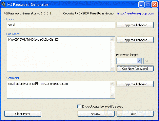  FG Password Generator 1.0.0.1