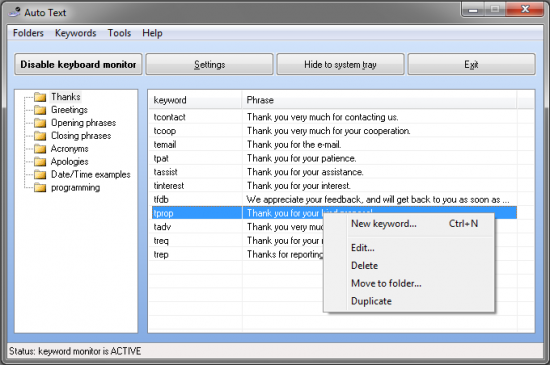  AutoText 3.2.2.0