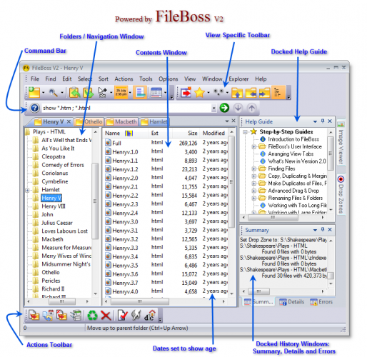 Скриншот FileBoss 2.0