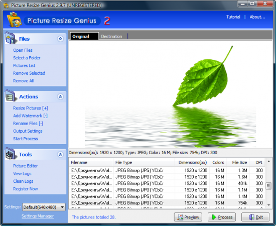  Picture Resize Genius 3.0.0