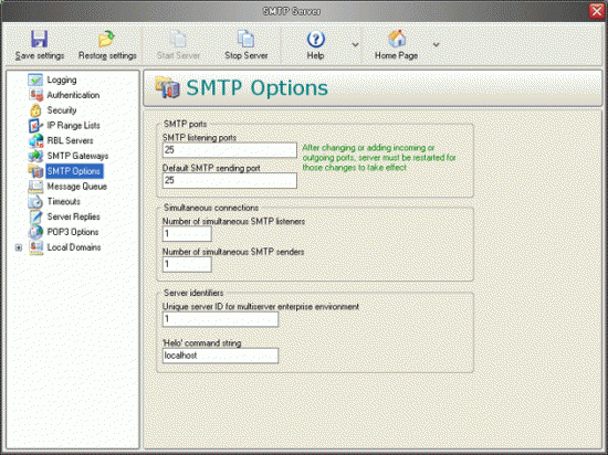  Best SMTP Server 3.2