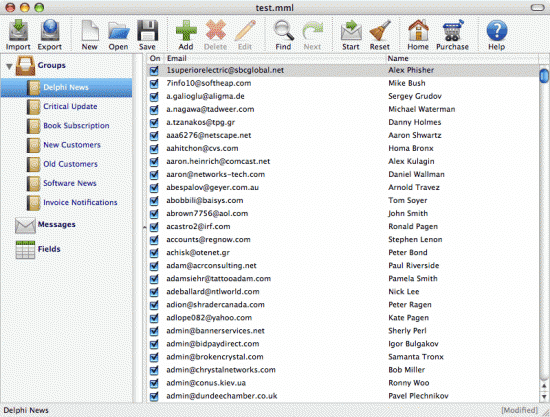  Bulk Mac Mail for Tiger 3.0