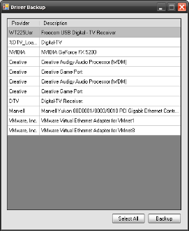  C-Sharp Driver Backup 2.0