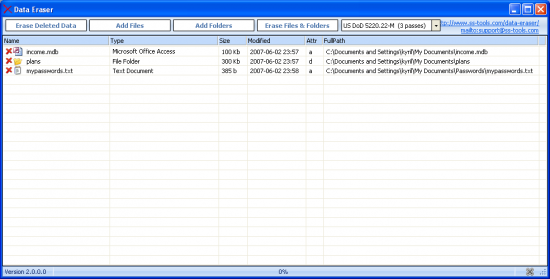  Ss Data Eraser 2.0