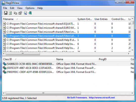 RegDllView 1.60