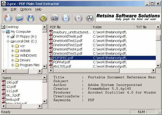  PDF Plain Text Extractor 4.3.4343