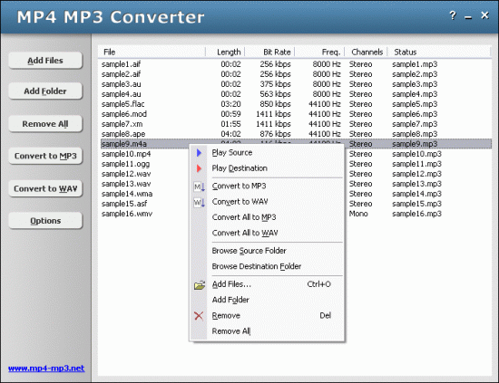  MP4 MP3 Converter 4.3.1509