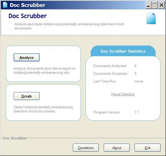  Doc Scrubber 1.1