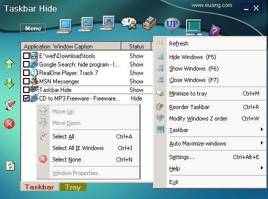  Taskbar Hide 2.0