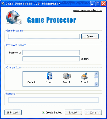 Скриншот Game Protector 1.0