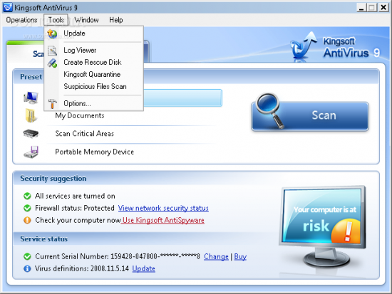  Kingsoft Internet Security 9