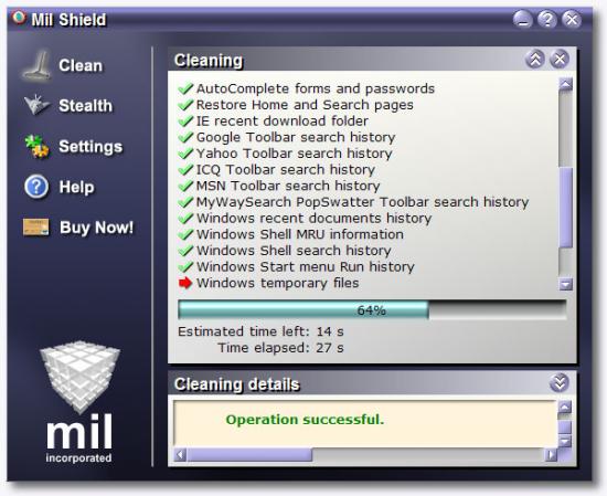 Скриншот Mil Shield 9.0