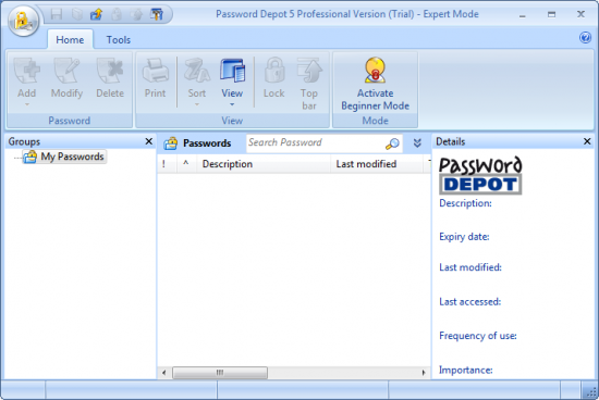 Скриншот Password Depot 11.0.7