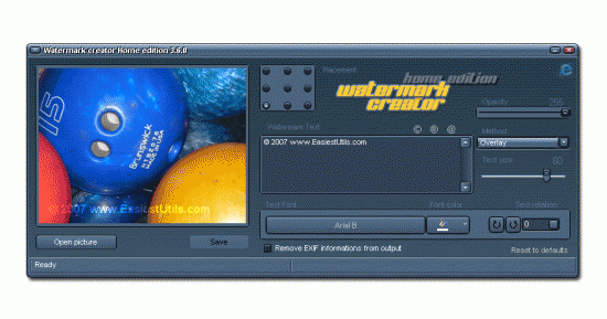  Watermark creator Home edition 3.6.3