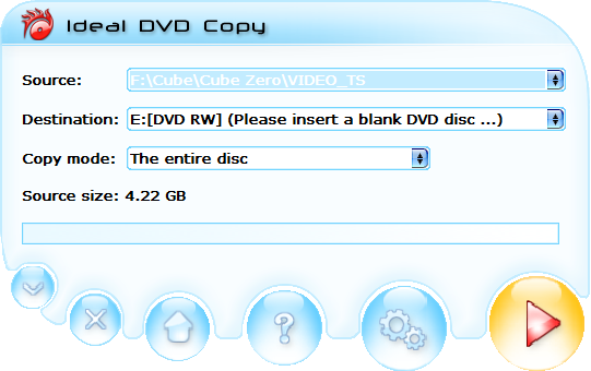 Скриншот Ideal DVD Copy 4.3.1