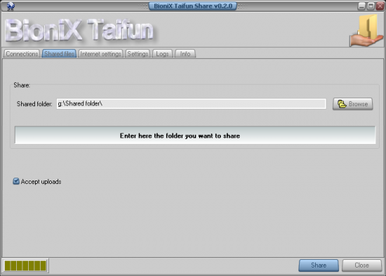  Taifun File Share 0.8.1