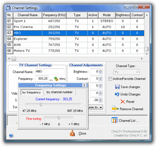  ChrisTV PVR Standard 6.55