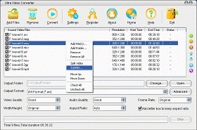 Скриншот Aone Ultra Video Converter 5.3.0506