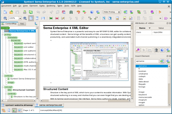  Syntext Serna Free for Linux 4.2