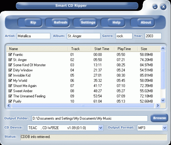  #1 Smart CD Ripper PRO 3.7