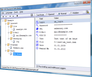  LSN Password Safe 2.3.0.0