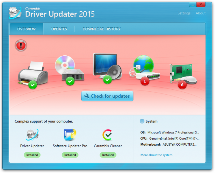  Carambis Driver Updater 2.4.4.4634