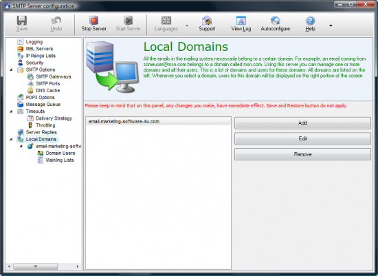  E-Mail Server 5.2