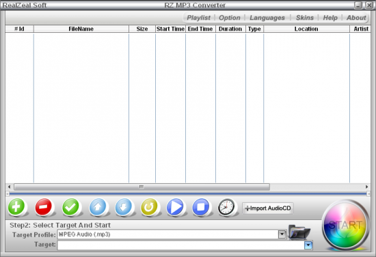  RZ MP3 Converter 1.0