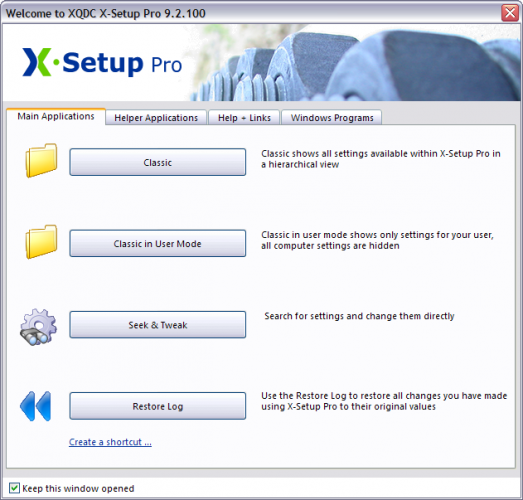 Скриншот X-Setup Pro 9.2.100
