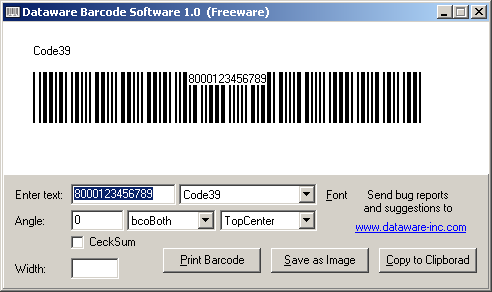  Barcode Software 1.0