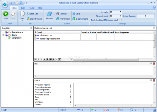  Advanced E-mail Verifier 8.2.0.300