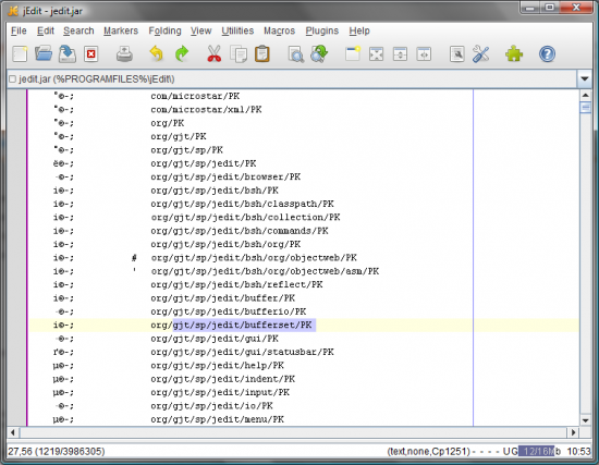  jEdit 5.5.0