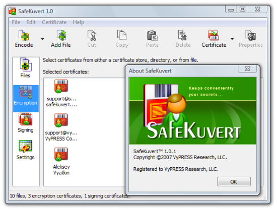  SafeKuvert 1.0.2