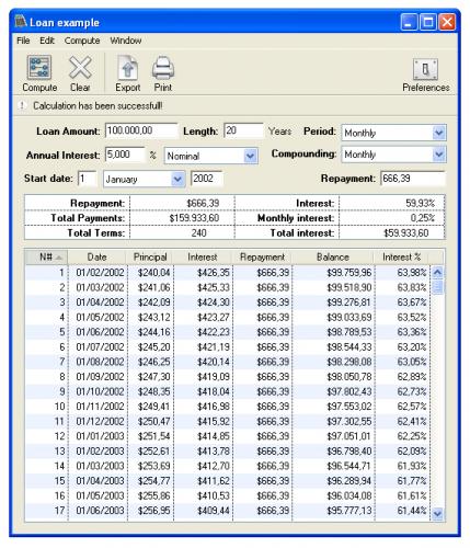  Loan Calc 2.8.2