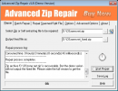 Скриншот 2 программы Advanced Zip Repair (AZR) 1.8