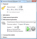 Скриншот 3 программы Awesome Password Generator 1.2.0