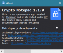 5  Crypto Notepad 1.1.0